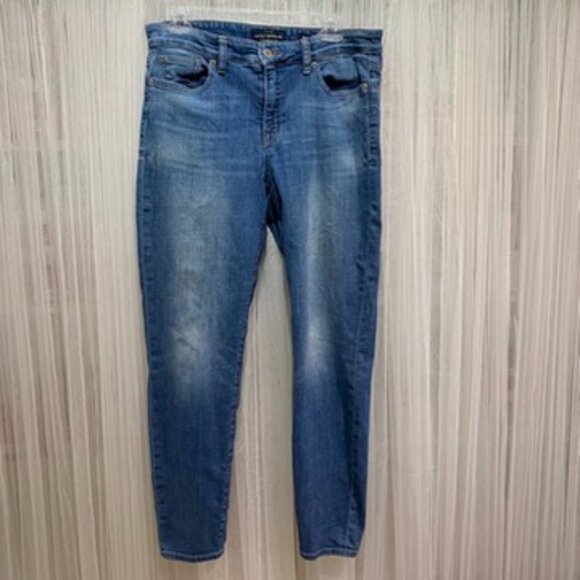 LUCKY BRAND | Blue Mid Rise Ava Skinny Jeans | Size 12/31 - Picture 5 of 12